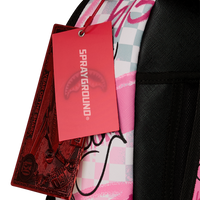 PINK SMOKE CHECK BACKPACK