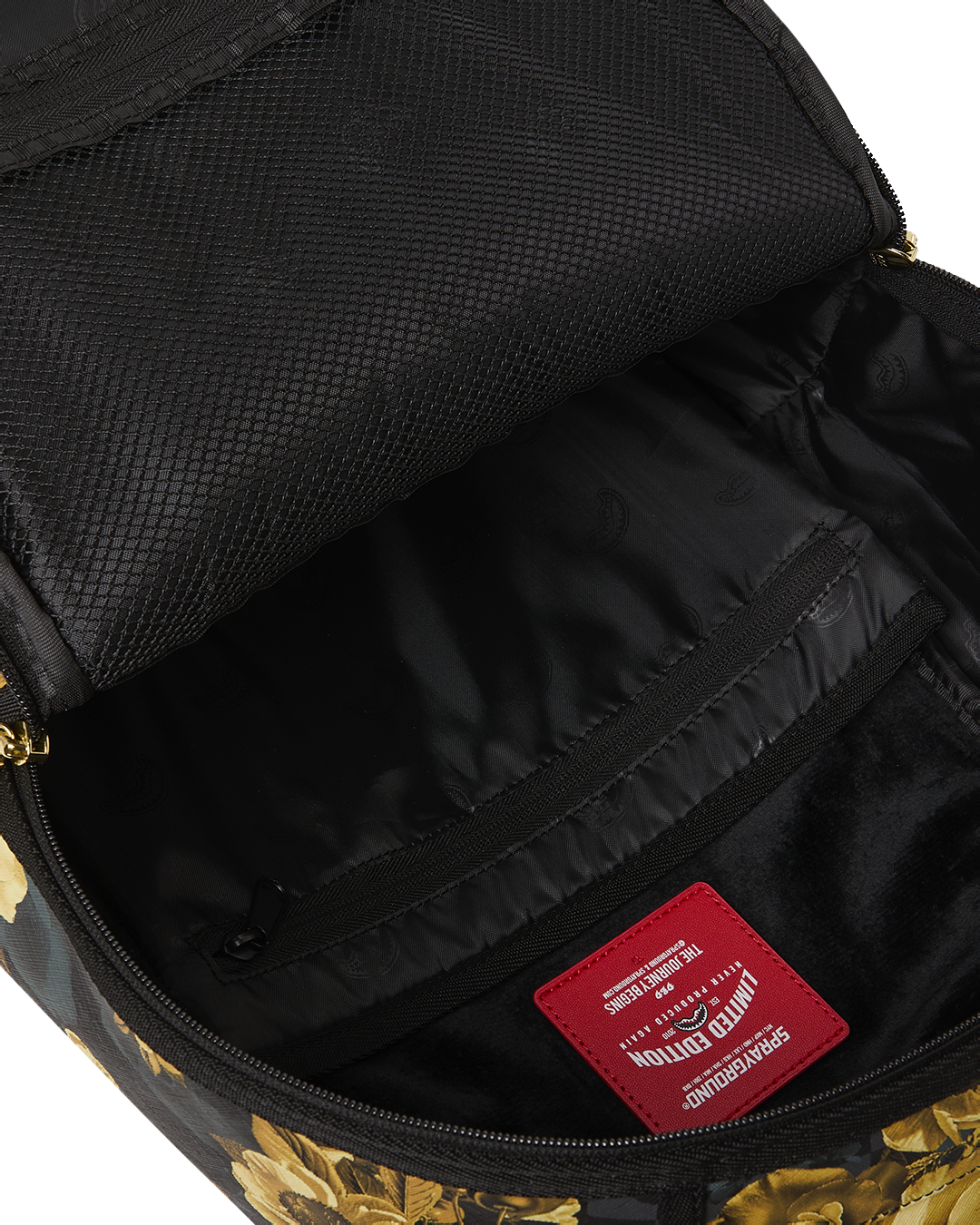 GOLD FLORAL REMIX BACKPACK