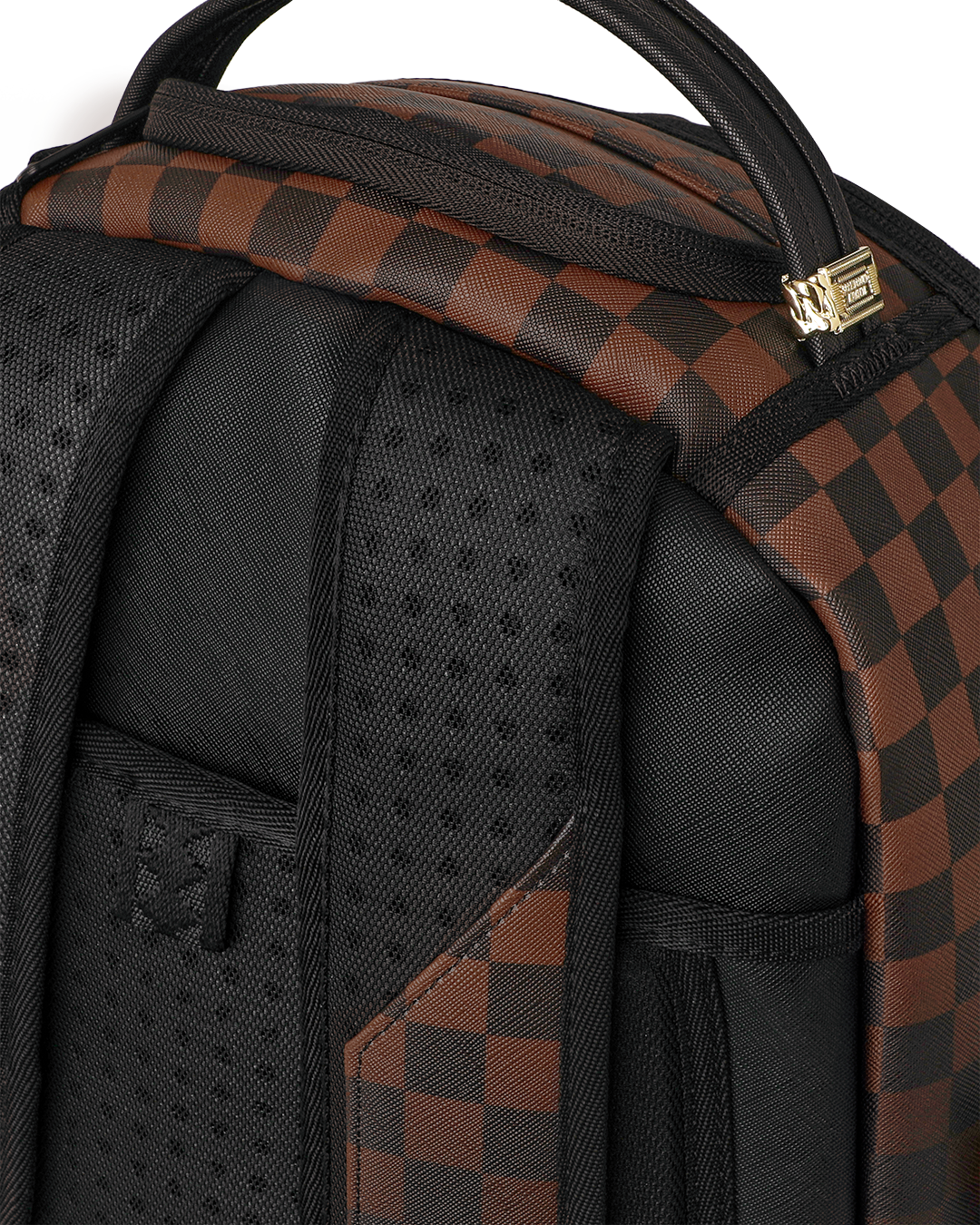 BROWN CHECK GHOST DRIP DLXSV BACKPACK