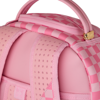PINK SHARKS IN PARIS PATCH BACKPACK