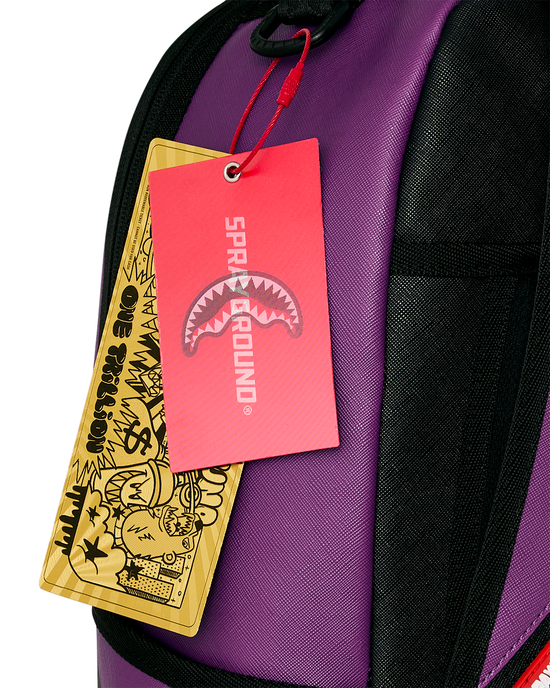 SHARK CENTRAL BUBBLY PURPLE DLXSV BACKPACK