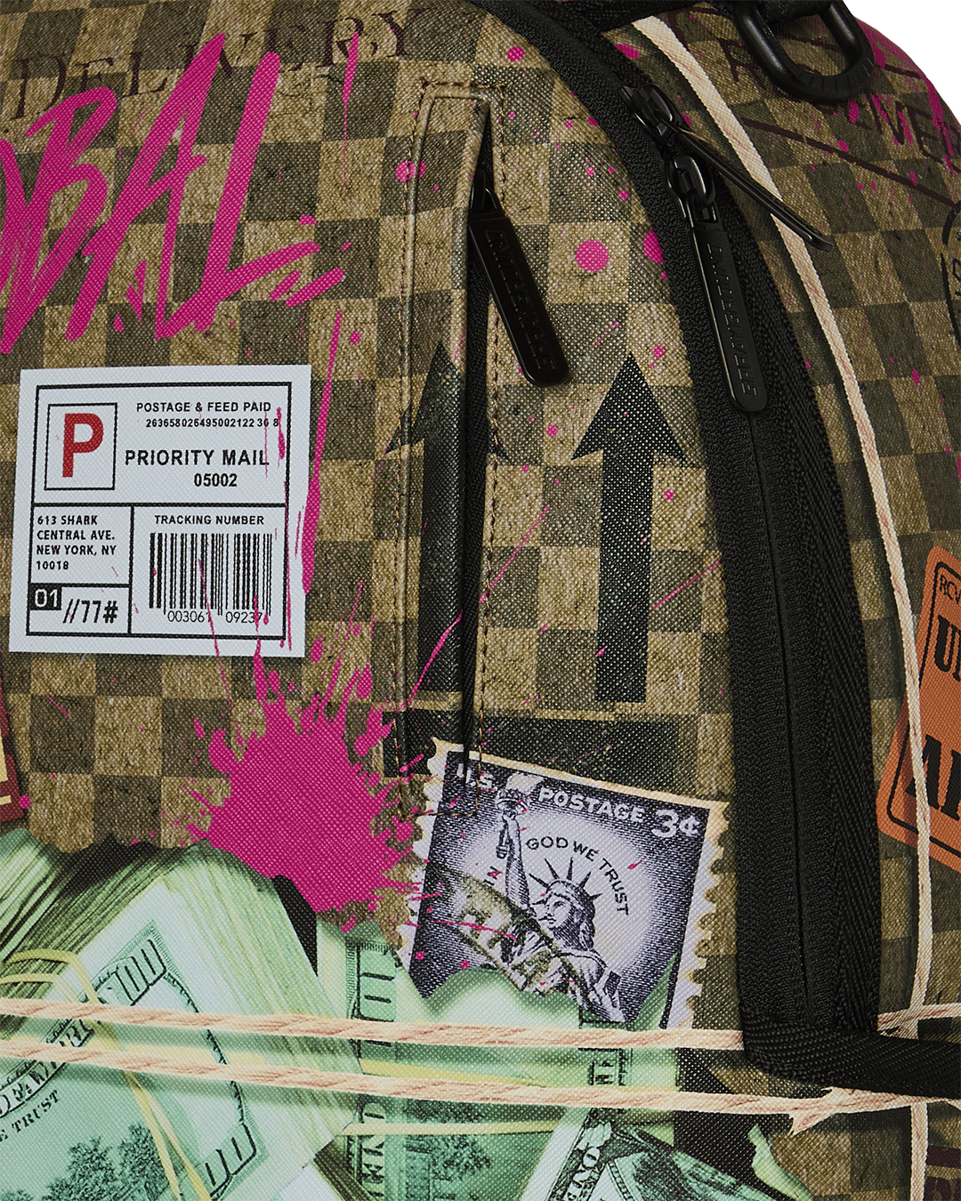 TORN PACKAGING RMX BACKPACK