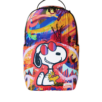 PEANUTS SNOOPY STREET ART DLXSR BACKPACK