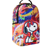 PEANUTS SNOOPY STREET ART DLXSR BACKPACK