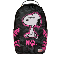 SNOOPY PINK STENCIL BACKPACK