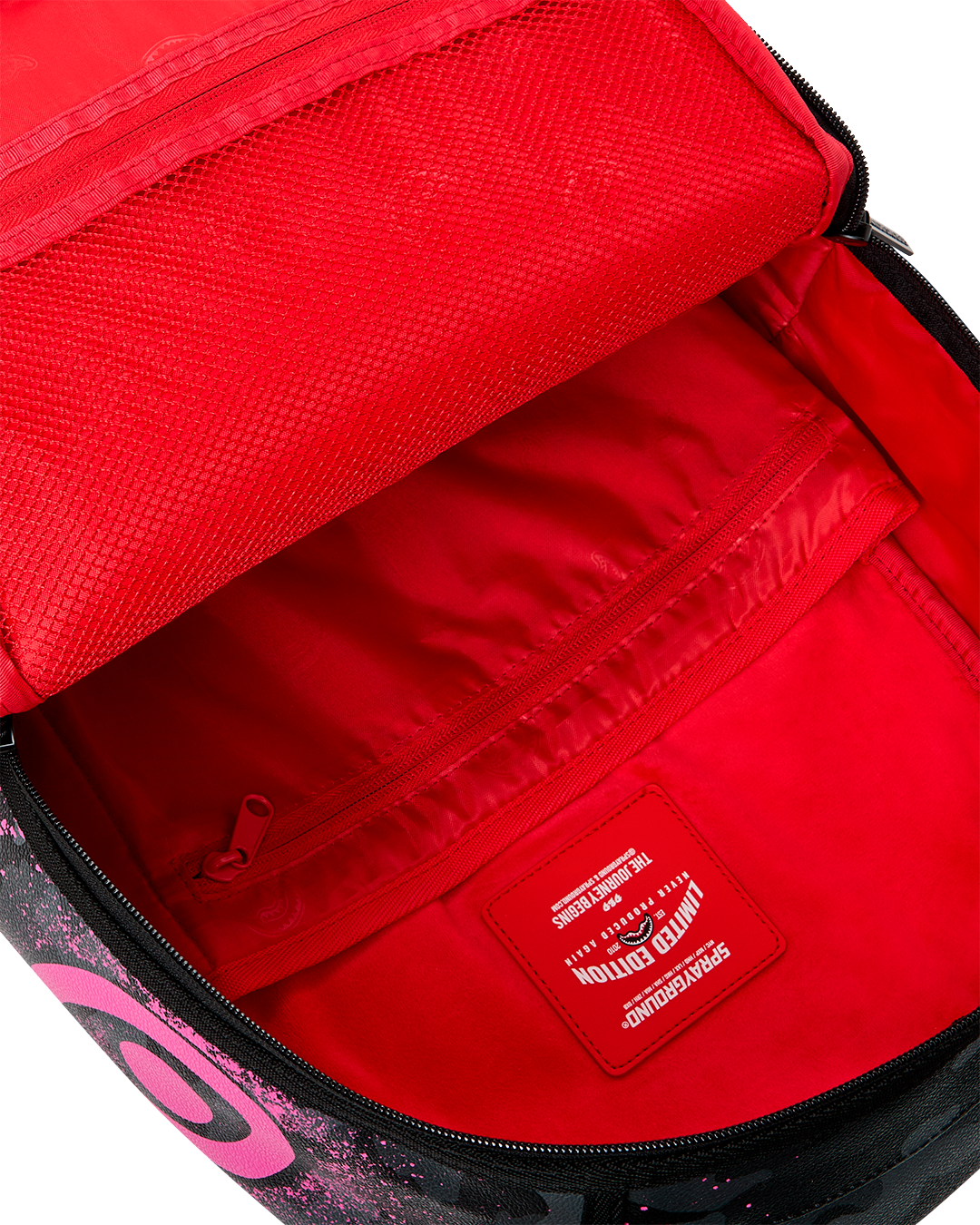 SNOOPY PINK STENCIL BACKPACK