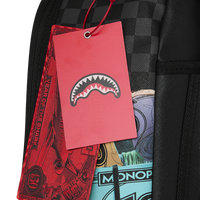 MONOPOLY MONEY STACKS BACKPACK