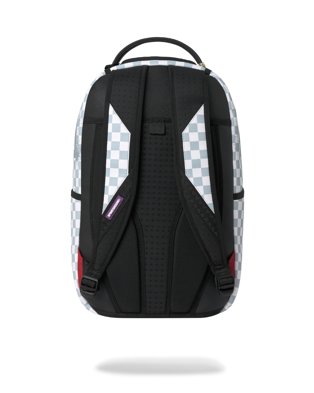 MARVEL BLACK PANTHER WAKANDA FOREVER ON WHITE CHECK DLXSV BACKPACK