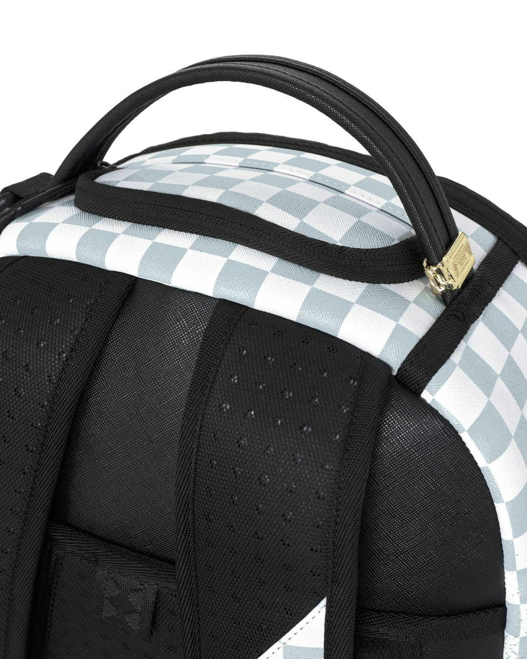MARVEL BLACK PANTHER WAKANDA FOREVER ON WHITE CHECK DLXSV BACKPACK