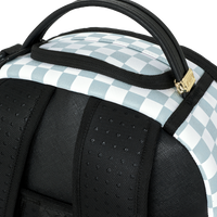 MARVEL BLACK PANTHER WAKANDA FOREVER ON WHITE CHECK DLXSV BACKPACK