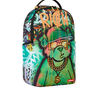 MONEY BEAR GRAFF MURAL DLXSR BACKPACK