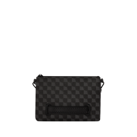 SHARKS IN PARIS BALLOON BLACK CROSSOVER CLUTCH