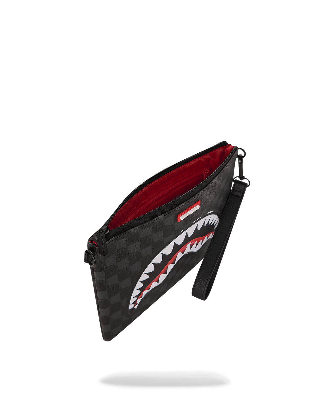 SHARKS IN PARIS BALLOON BLACK CROSSOVER CLUTCH