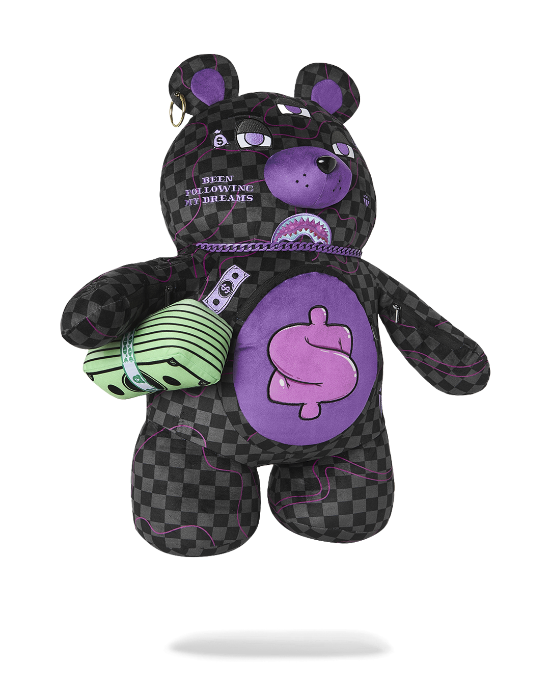 PURPLE SLIME TAKEOVER MONEYBEAR BACKPACK