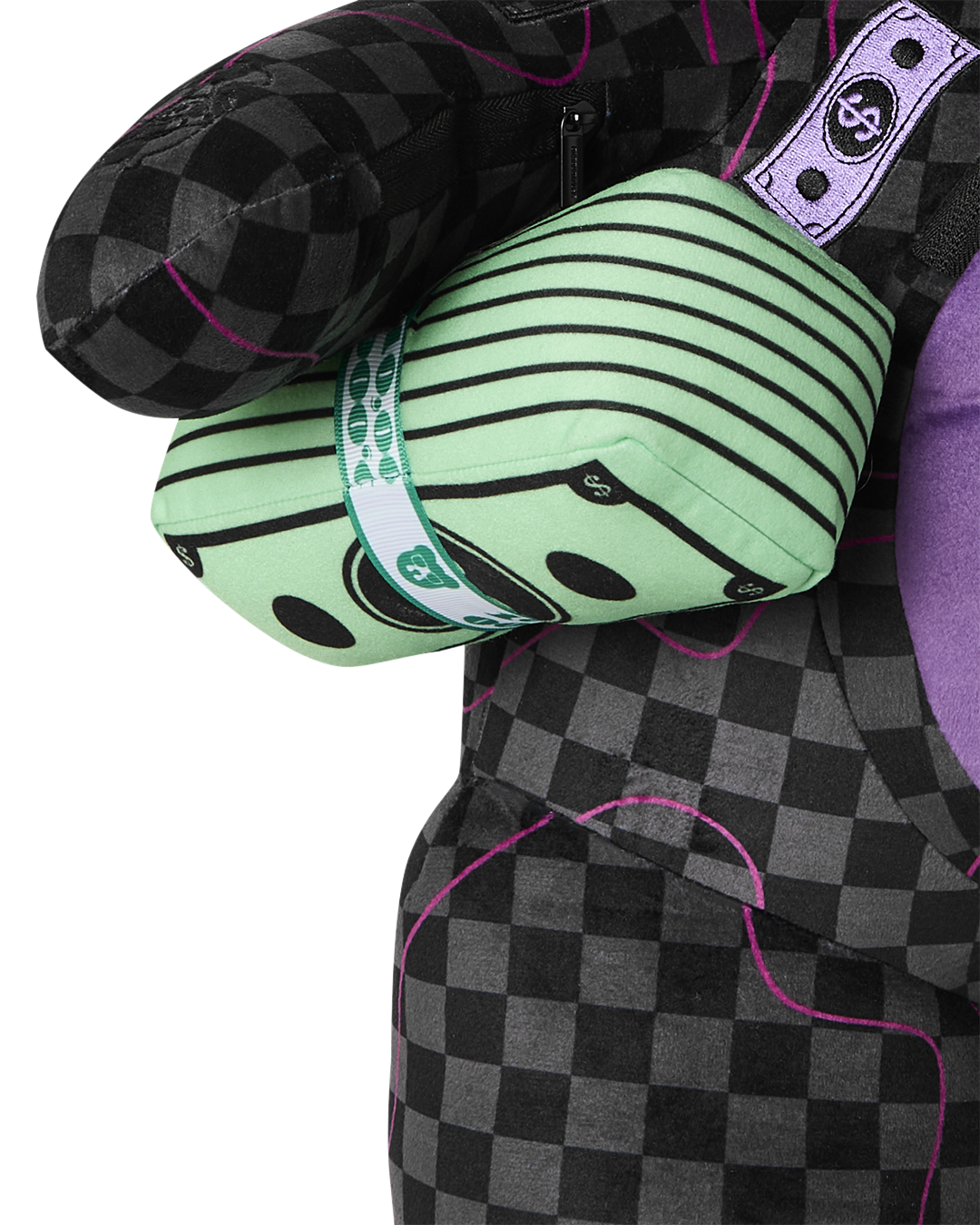 PURPLE SLIME TAKEOVER MONEYBEAR BACKPACK
