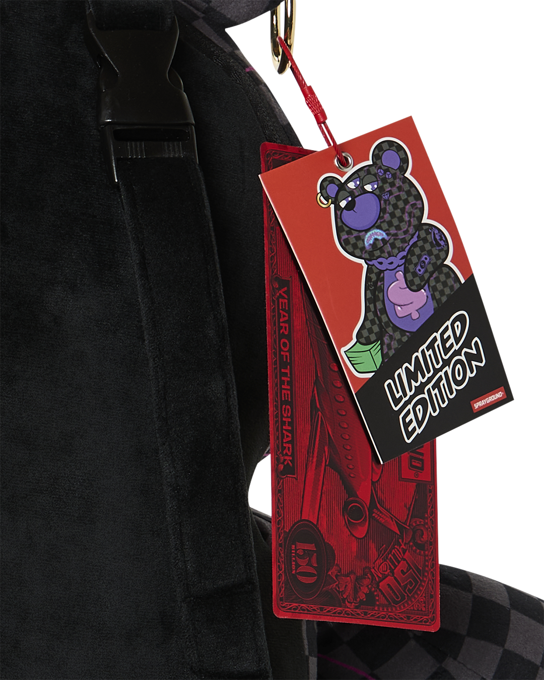 PURPLE SLIME TAKEOVER MONEYBEAR BACKPACK