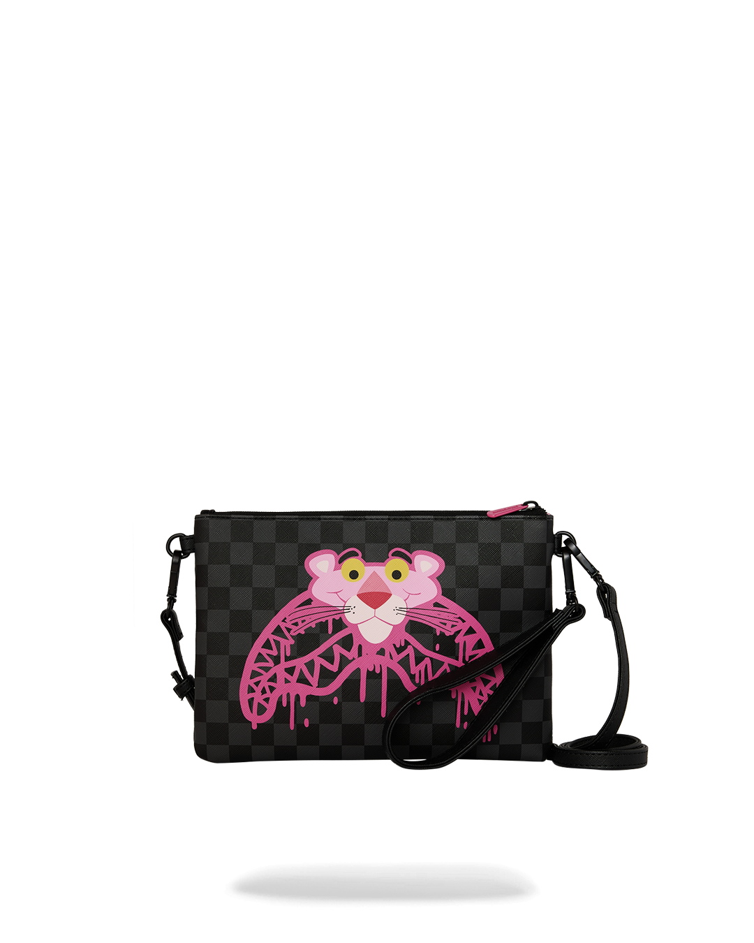 PINK PANTHER: DRIPPY DIAMONS CROSSOVER CLUTCH