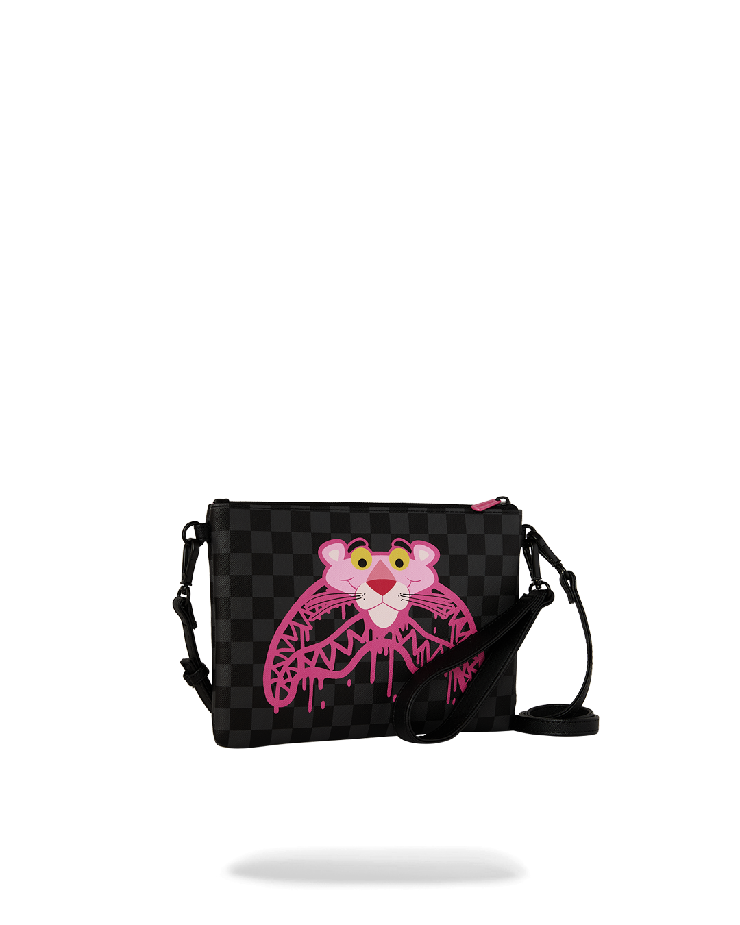 PINK PANTHER: DRIPPY DIAMONS CROSSOVER CLUTCH