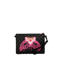 PINK PANTHER: DRIPPY DIAMONS CROSSOVER CLUTCH