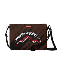 SMEARED GRUNGE CROSSOVER CLUTCH