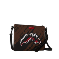 SMEARED GRUNGE CROSSOVER CLUTCH
