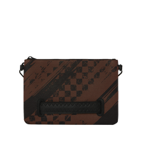 SMEARED GRUNGE CROSSOVER CLUTCH