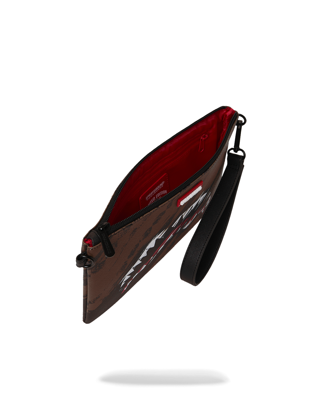 SMEARED GRUNGE CROSSOVER CLUTCH