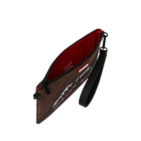 SMEARED GRUNGE CROSSOVER CLUTCH