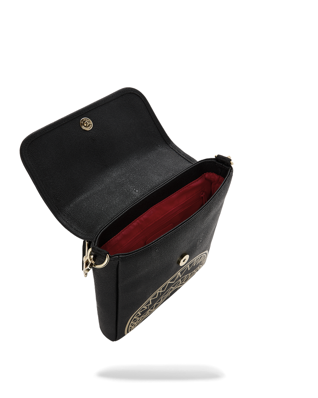 THAT GOLD DRAP MESSENGER SLING