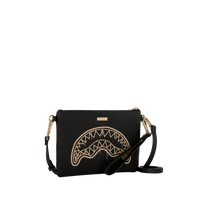 THAT GOLD DRAP CROSSOVER CLUTCH