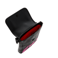 SNOOPY PINK STENCIL MESSENGER SLING
