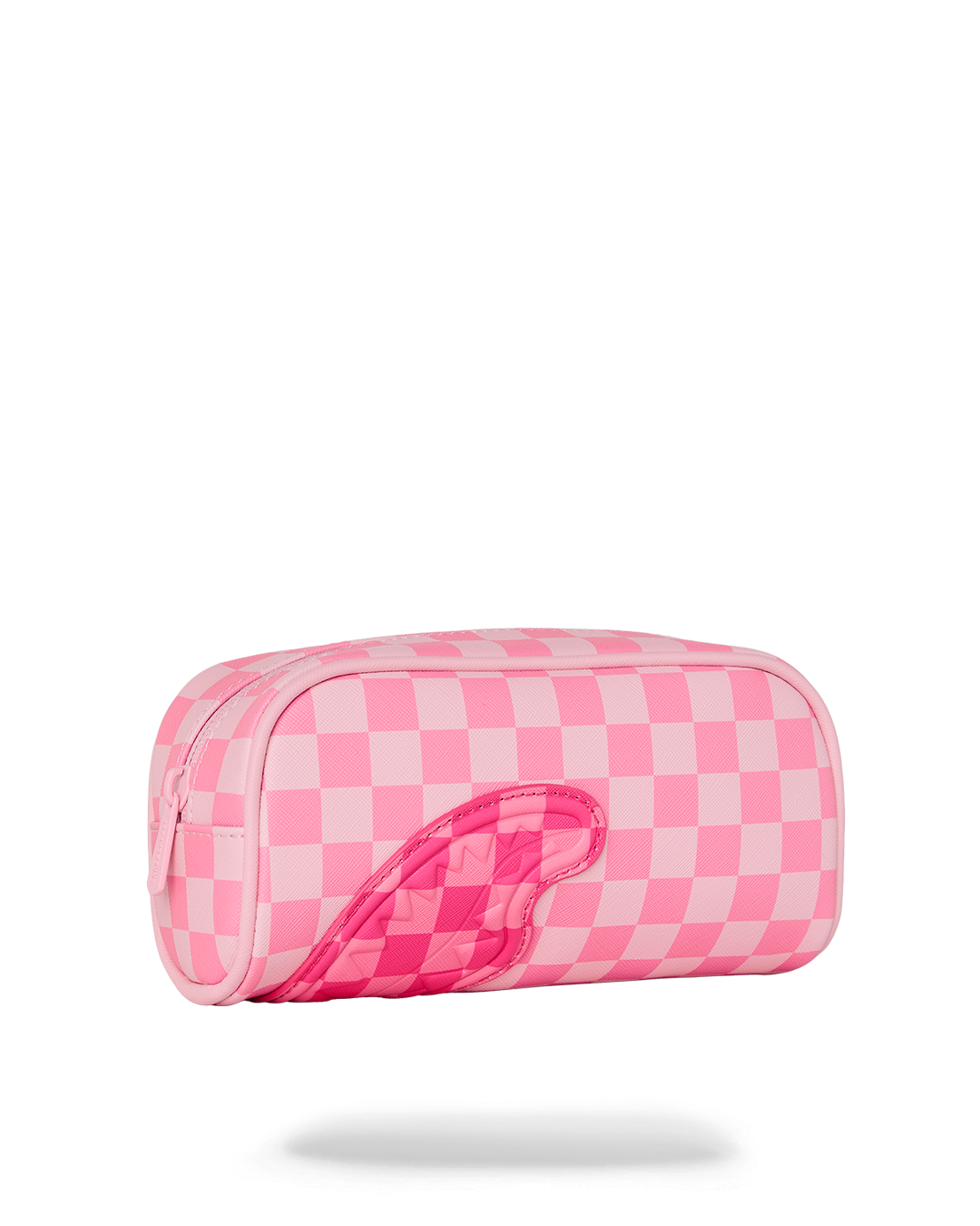 PINK SHARKS IN PARIS PATCH POUCH