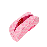 PINK SHARKS IN PARIS PATCH POUCH