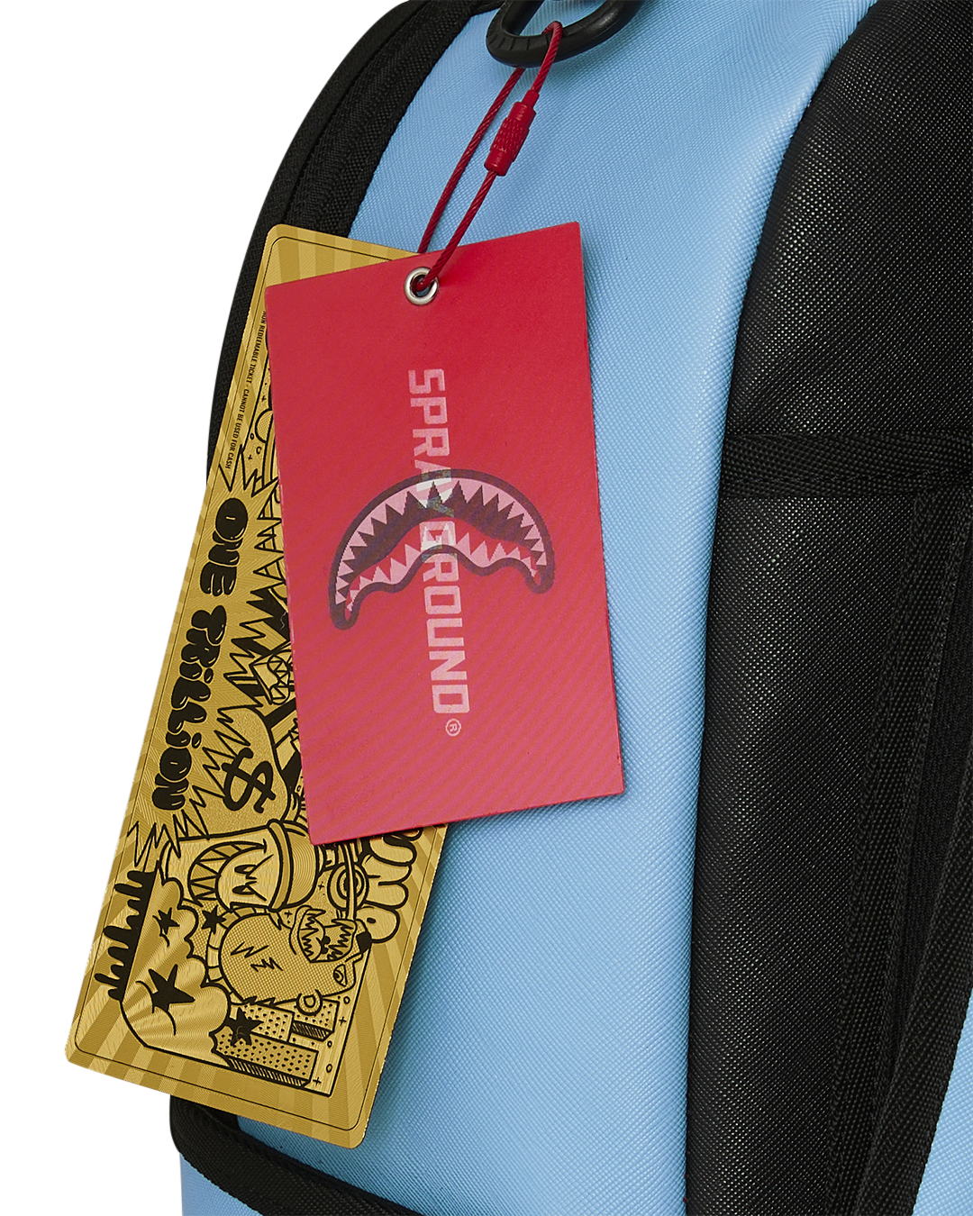 SHARK CENTRAL BUBBLY BLUE DLXSV BACKPACK