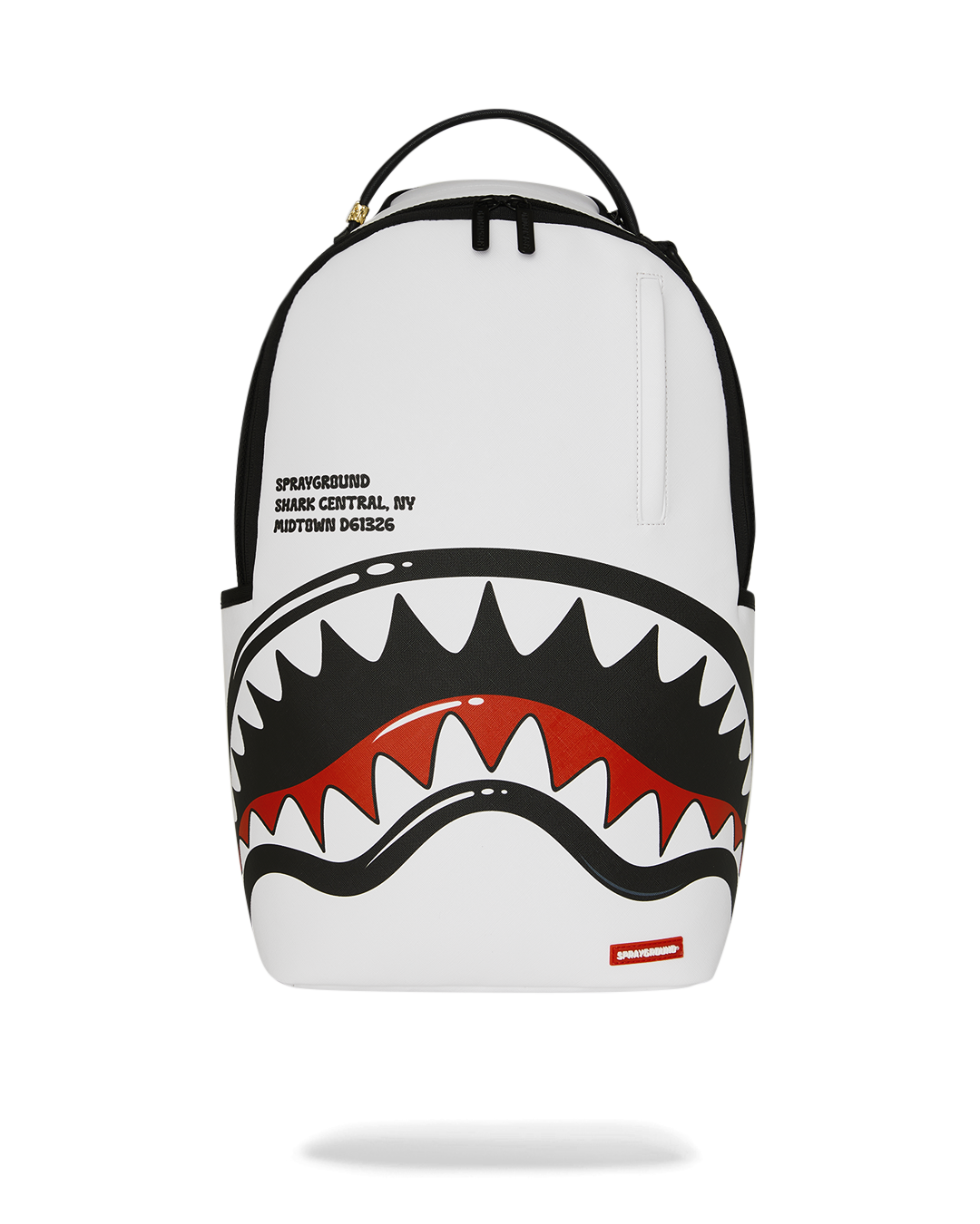 SHARK CENTRAL BUBBLY WHITE DLXSV BACKPACK