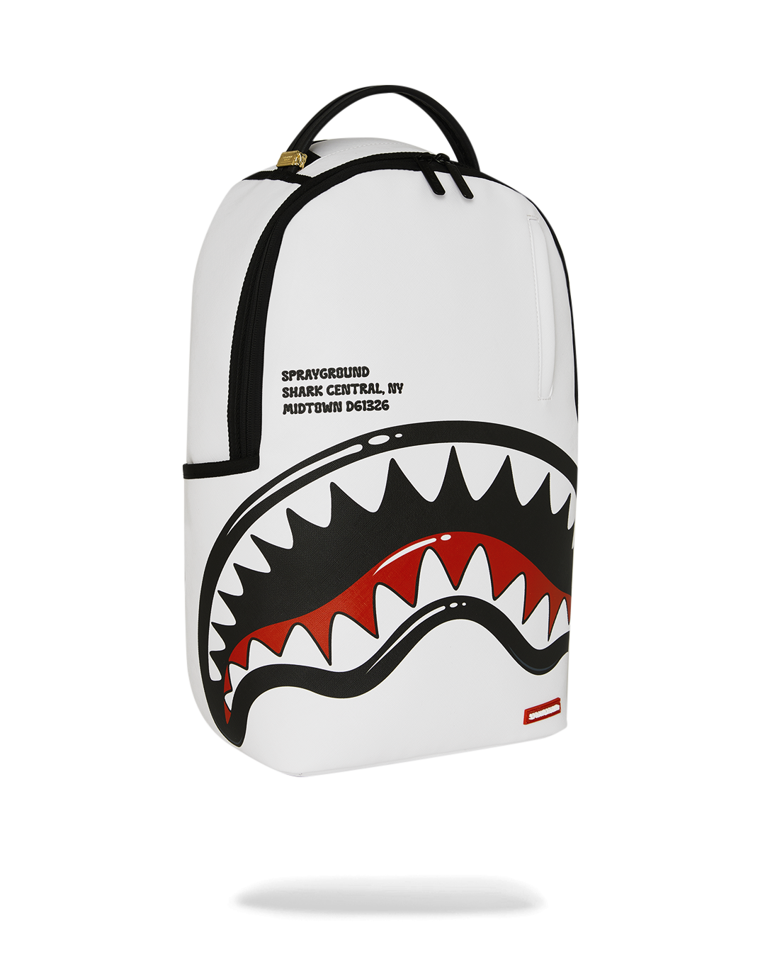 SHARK CENTRAL BUBBLY WHITE DLXSV BACKPACK
