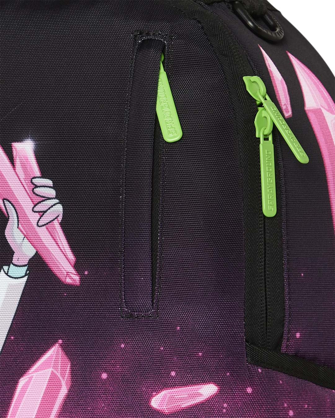 RICK AND MORTY KALAXIAN CRYSTAL PILE DLXSR BACKPACK