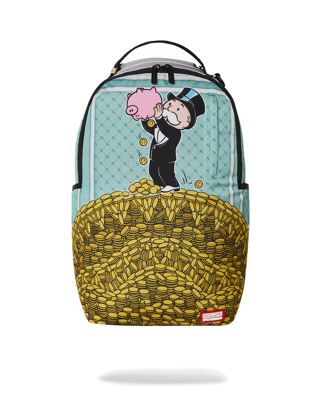 MONOPOLY MONEY PILE SHARK DLXSR BACKPACK