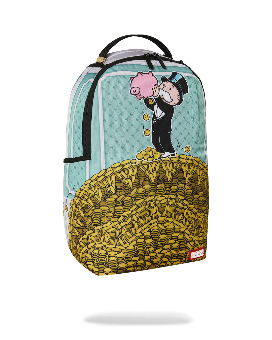 MONOPOLY MONEY PILE SHARK DLXSR BACKPACK