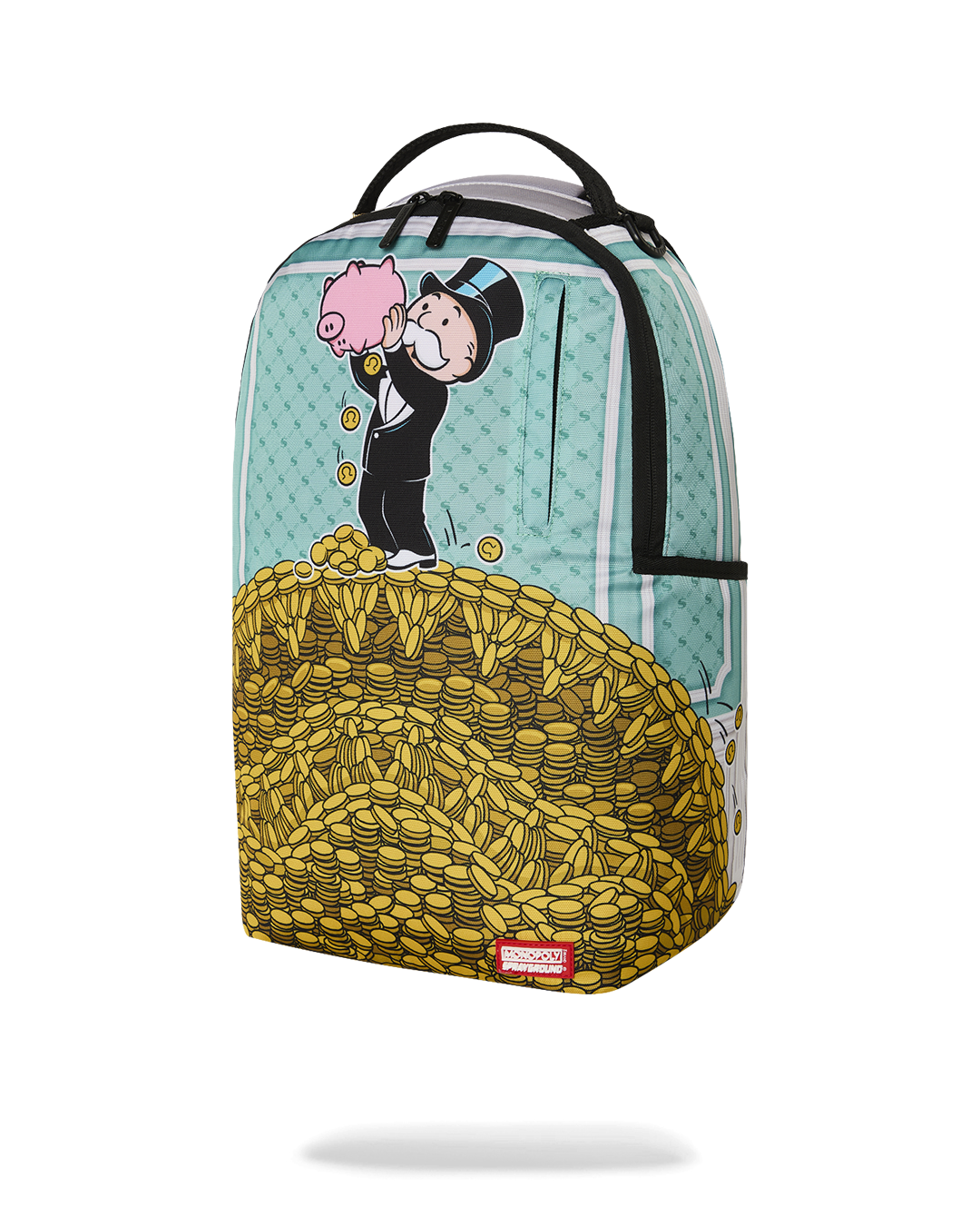 MONOPOLY MONEY PILE SHARK DLXSR BACKPACK