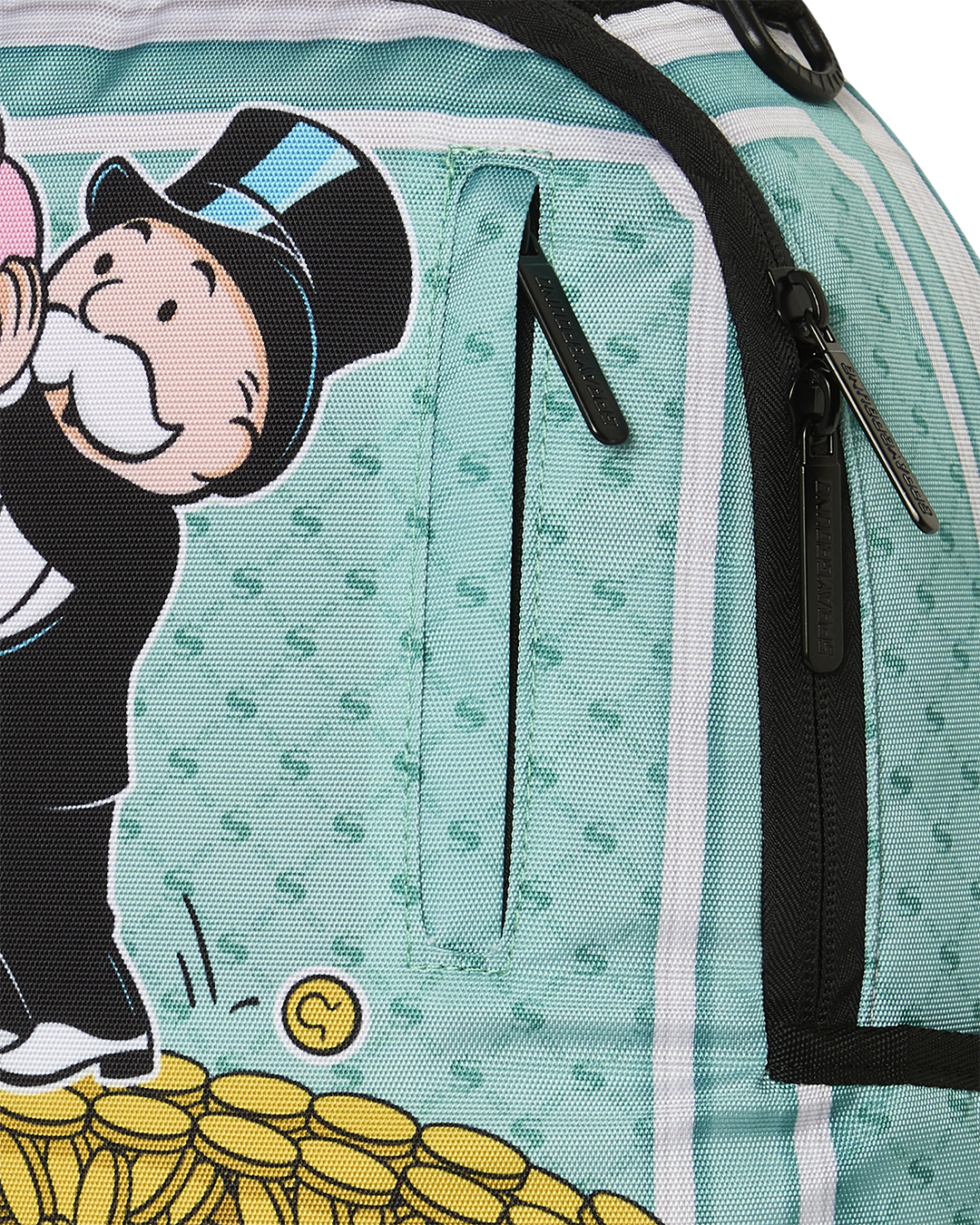 MONOPOLY MONEY PILE SHARK DLXSR BACKPACK