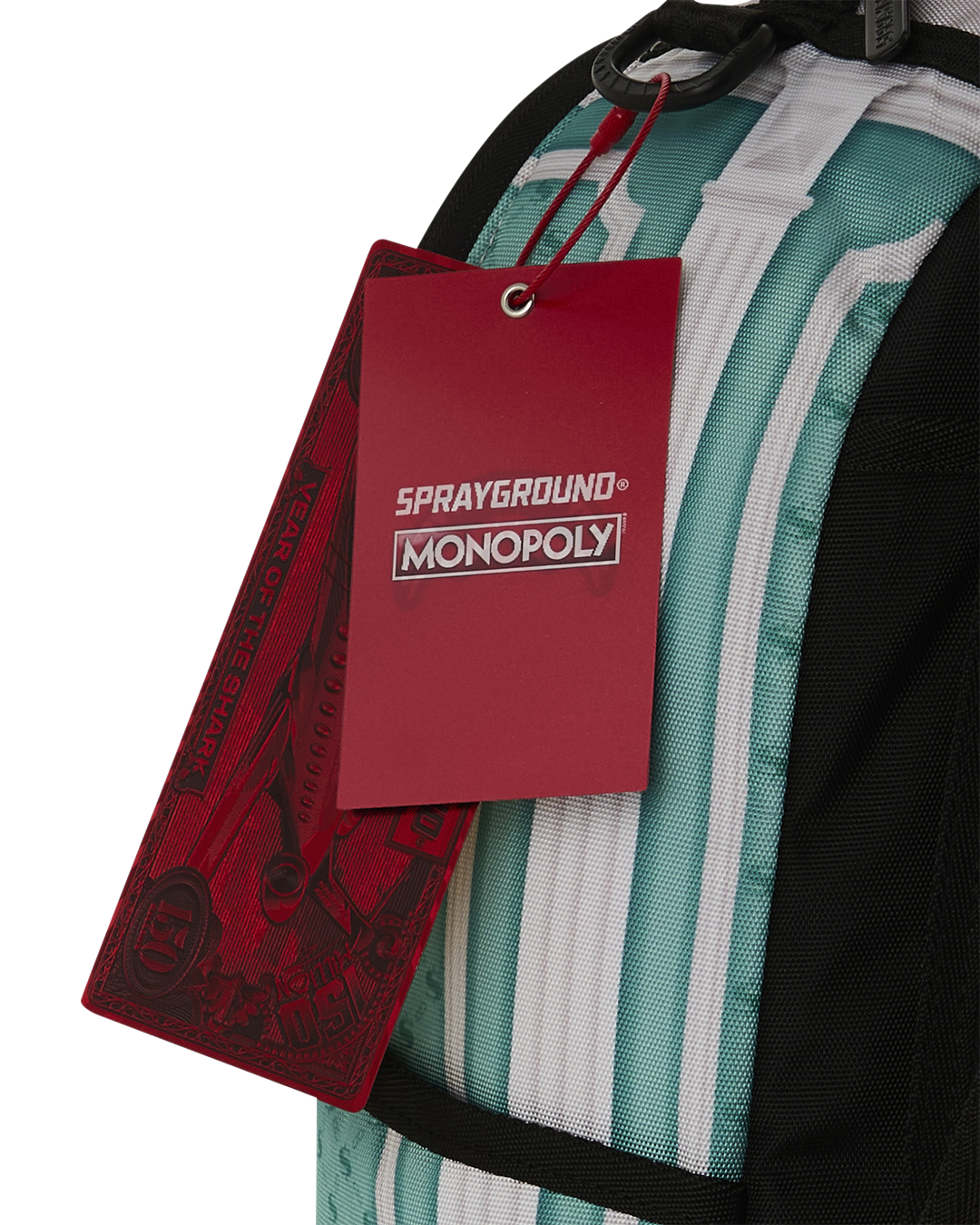 MONOPOLY MONEY PILE SHARK DLXSR BACKPACK