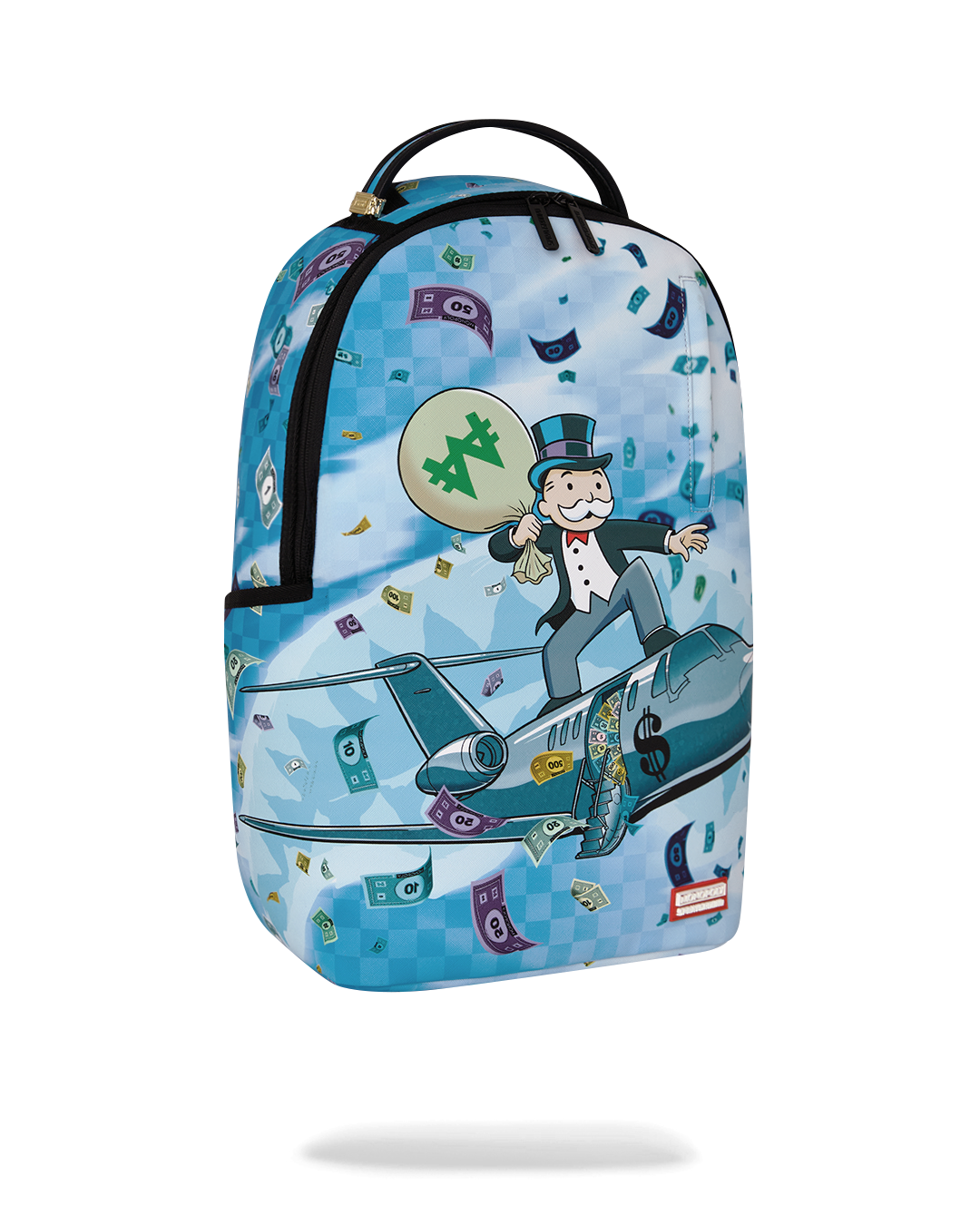 MONOPOLY PLANE DLXSV BACKPACK