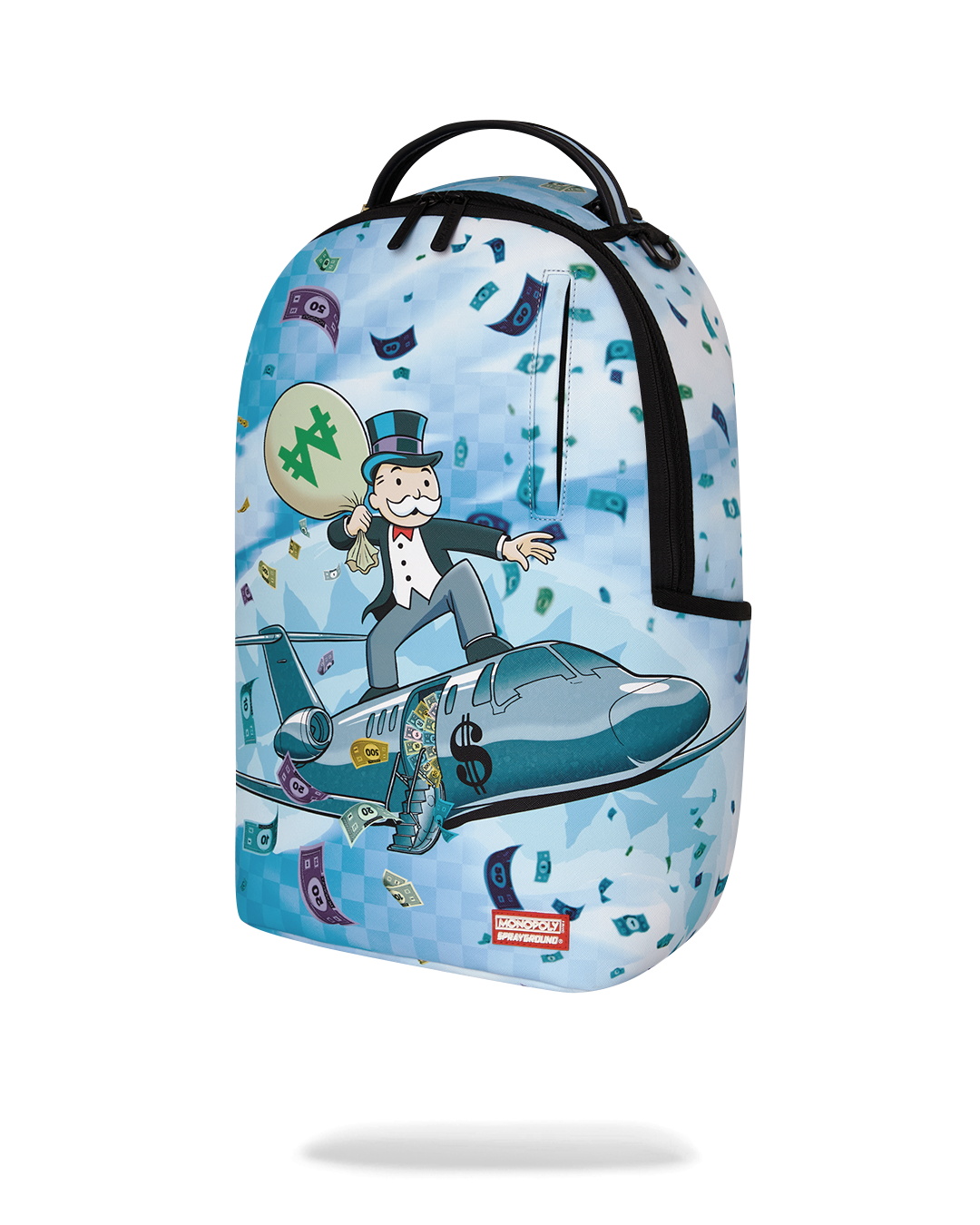 MONOPOLY PLANE DLXSV BACKPACK