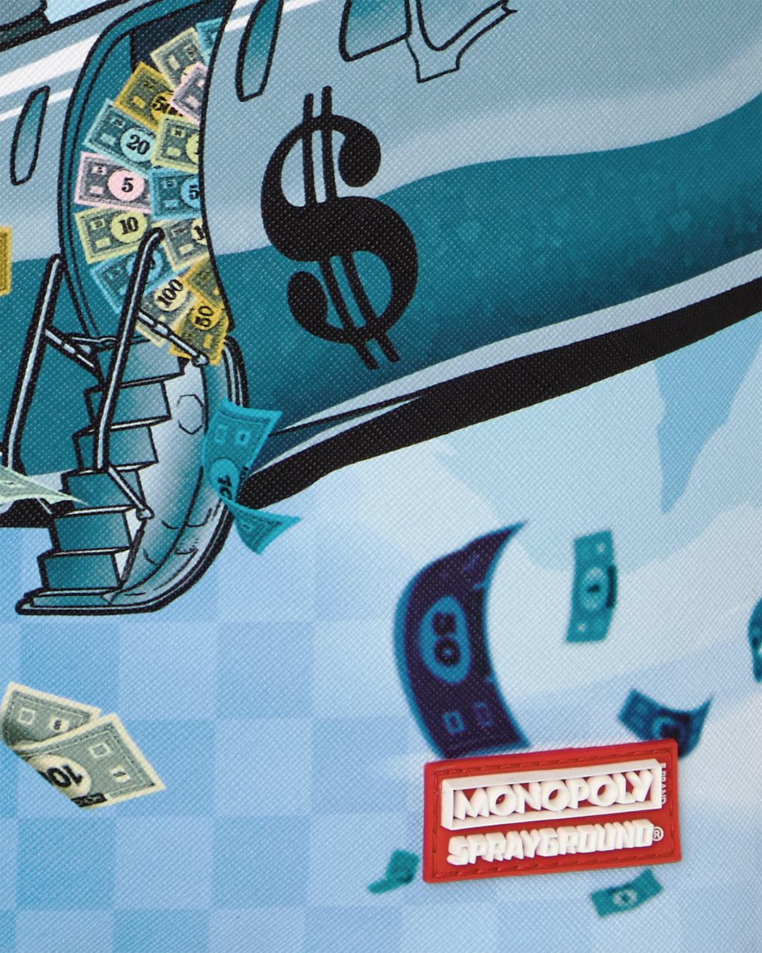 MONOPOLY PLANE DLXSV BACKPACK