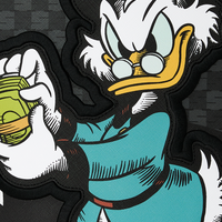 DISNEY SCROOGE COUNTING MONEY DLXSV BACKPACK
