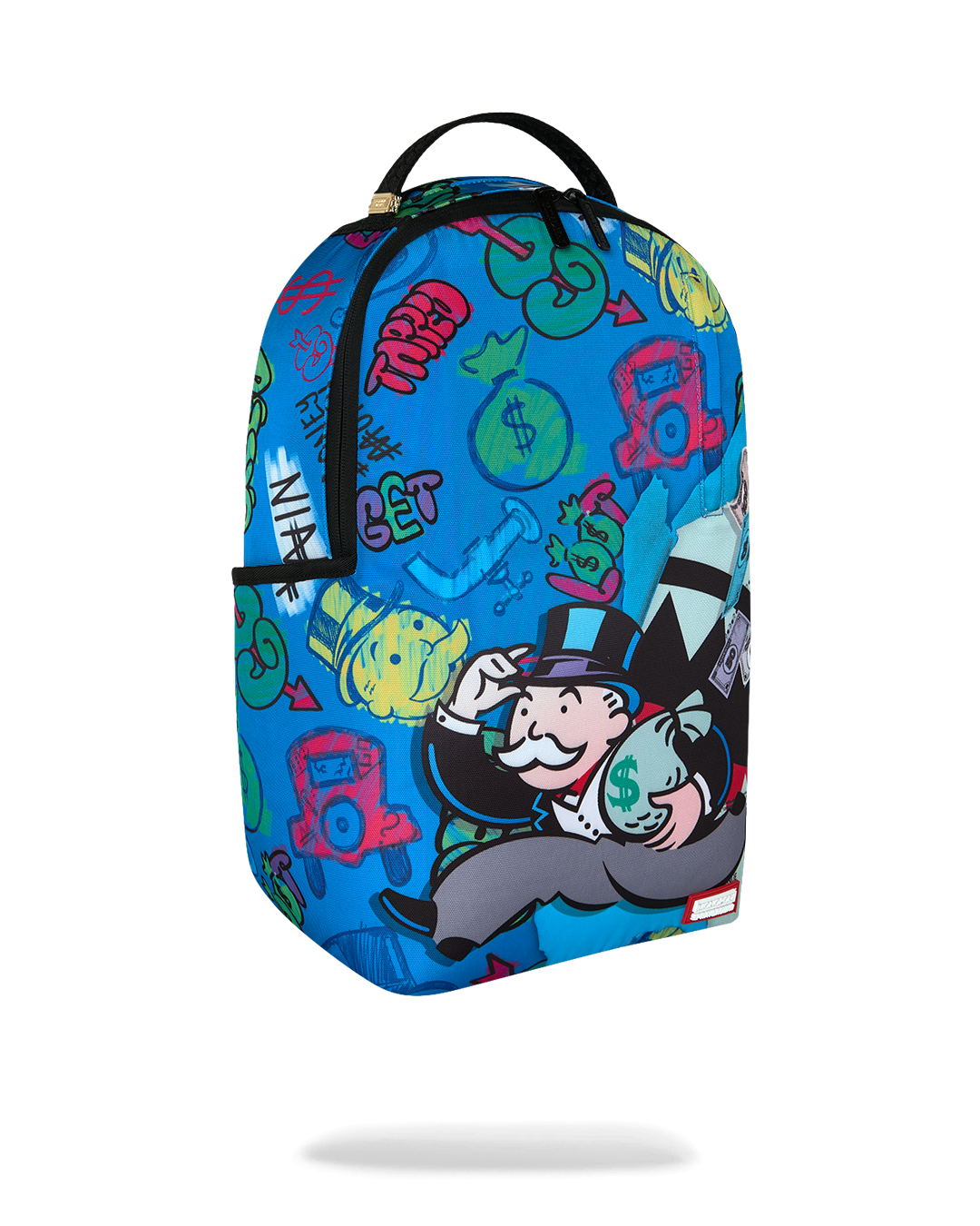 MONOPOLY BLUE TEAR THROUGH DLXSR BACKPACK