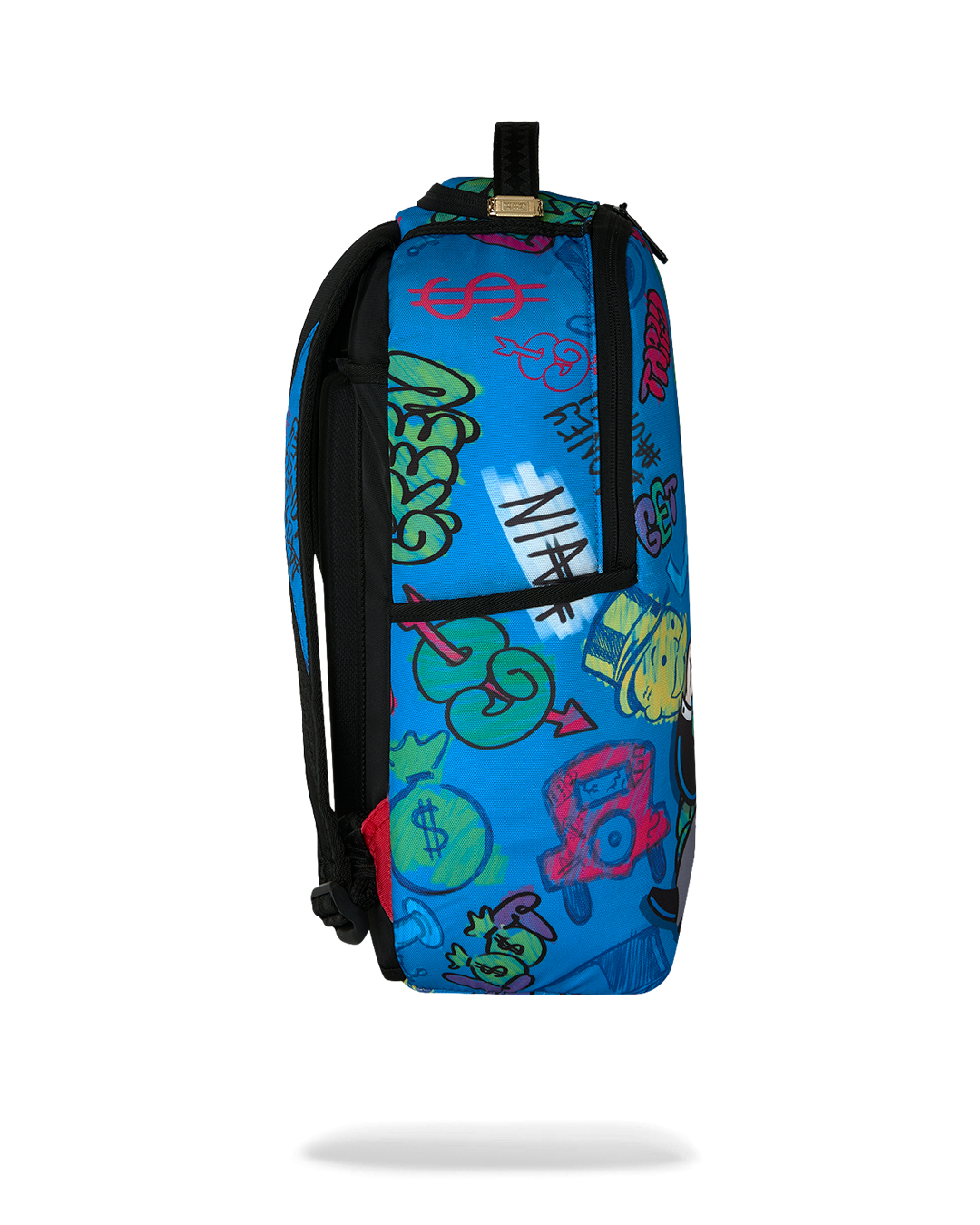 MONOPOLY BLUE TEAR THROUGH DLXSR BACKPACK