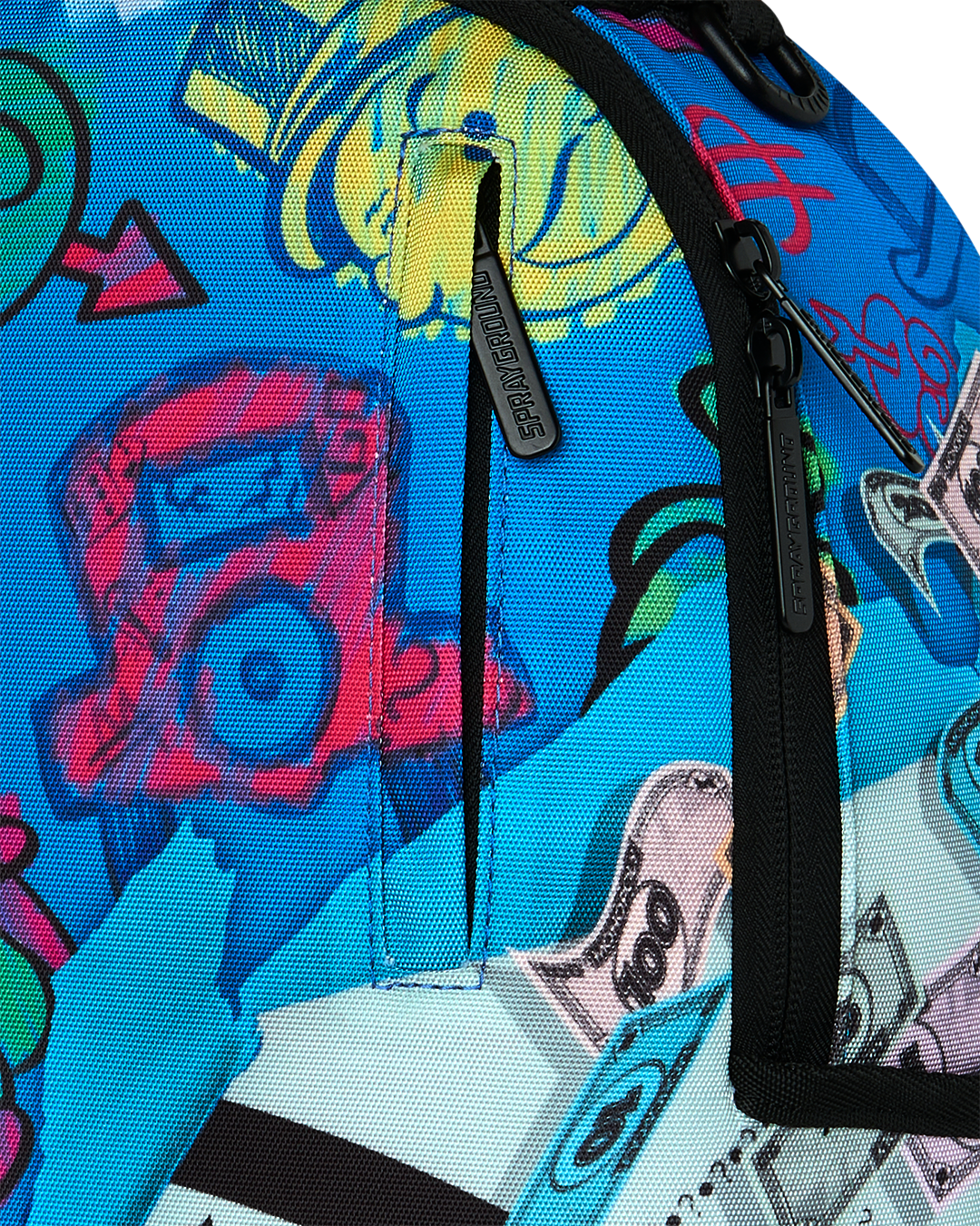 MONOPOLY BLUE TEAR THROUGH DLXSR BACKPACK