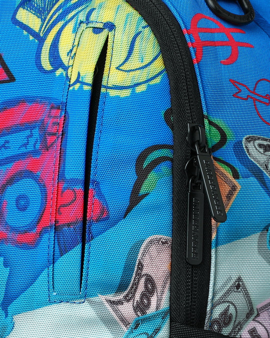 MONOPOLY BLUE TEAR THROUGH DLXSR BACKPACK
